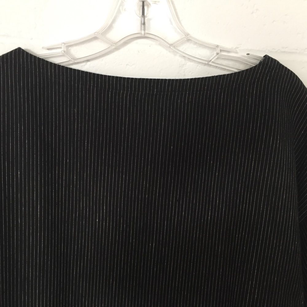 Eileen Fisher Pinstriped Top M - Picture 6 of 10
